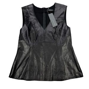 Joeffer Caoc Lamb Leather Vest, 8, NWT